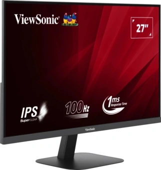 Монитор ViewSonic 27" VA2708-2K-HD черный IPS LED 16:9 HDMI матовая 250cd 178гр/178гр 2560x1440 100Hz DP Quad HD 2K (1440p) 4.1кг - купить недорого с доставкой в интернет-магазине
