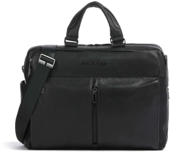 Деловая сумка Piquadro Hedley CA4098W130/N с отделением для ноутбука черный натур.кожа - купить недорого с доставкой в интернет-магазине
