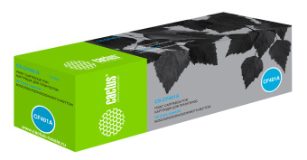 Картридж лазерный Cactus CS-CF401A CF401A голубой (1400стр.) для HP CLJ M252/252N/252DN/252DW/M277n/M277DW - купить недорого с доставкой в интернет-магазине