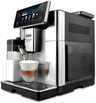 Кофемашина Delonghi Primadonna Aromatic ECAM630.55.SM 1450Вт черный/серебристый - купить недорого с доставкой в интернет-магазине