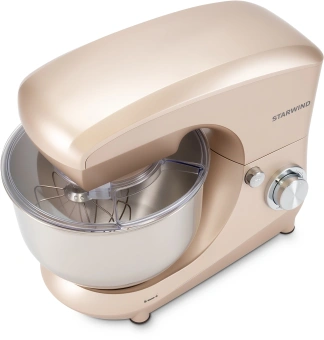 Миксер планетарный Starwind SPM5181 1300Вт золотистый - купить недорого с доставкой в интернет-магазине