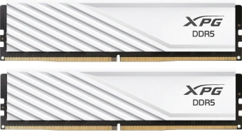 Память DDR5 2x16GB 5600MHz A-Data AX5U5600C4616G-DTLABWH XPG Lancer Blade RTL Gaming PC5-44800 CL46 DIMM ECC 288-pin 1.1В kit dual rank с радиатором Ret - купить недорого с доставкой в интернет-магазине