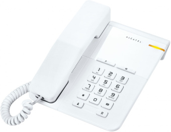 Телефон проводной Alcatel T22 белый - купить недорого с доставкой в интернет-магазине