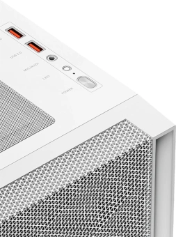 Корпус PcCooler C3D510 WH ARGB белый без БП ATX 5x120mm 5x140mm 2xUSB3.0 audio bott PSU - купить недорого с доставкой в интернет-магазине