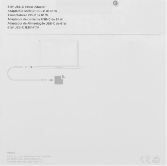 Блок питания Apple A1947 61W от бытовой электросети - купить недорого с доставкой в интернет-магазине