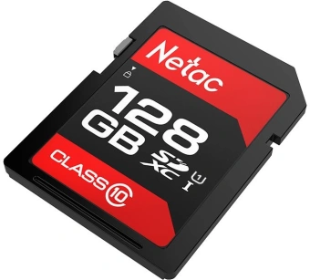 Флеш карта SDXC 128GB Netac NT02P600STN-128G-R P600 w/o adapter - купить недорого с доставкой в интернет-магазине