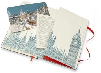 Блокнот Moleskine LIMITED EDITION I AM LONDON LEQP060IAMLO Large 130х210мм 240стр. слоновая кость страницы линейка твердая обложка белый - купить недорого с доставкой в интернет-магазине