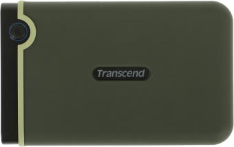 Жесткий диск Transcend USB3.0 1TB TS1TSJ25M3G StoreJet 25M3 (5400rpm) 2.5" зеленый - купить недорого с доставкой в интернет-магазине