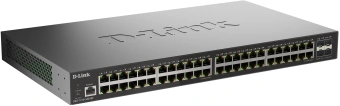 Коммутатор D-Link DGS-1210-52X/ME/C1A (L2) 48x1Гбит/с 4SFP+ управляемый - купить недорого с доставкой в интернет-магазине