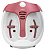 Гидромассажная ванночка для ног Starwind SFM5570 80Вт белый/розовый