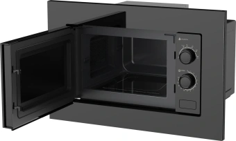 Микроволновая печь Weissgauff HMT-2016 BGL Flat Table 20л. 700Вт черный (встраиваемая) - купить недорого с доставкой в интернет-магазине