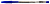 Ручка шариков. Silwerhof Simplex (016045-01) d=0.7мм син. черн. кор.карт. одноразовая ручка линия 0.5мм