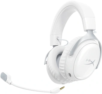 Наушники с микрофоном HyperX Cloud III S Wireless белый 0.5м мониторные BT оголовье (AX6G1AA) - купить недорого с доставкой в интернет-магазине