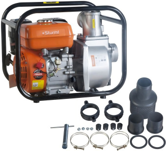 Мотопомпа Sturm! BP87101 1000л/мин для чист.воды - купить недорого с доставкой в интернет-магазине