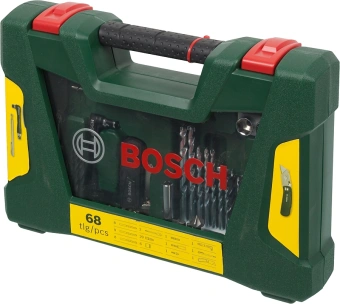 Набор принадлежностей Bosch V-line 68 предметов (жесткий кейс) - купить недорого с доставкой в интернет-магазине