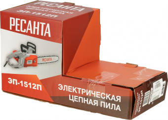 Цепная пила Ресанта ЭП-1512П от сети 1500Вт дл.шины:12" (30cm) (70/10/10) - купить недорого с доставкой в интернет-магазине