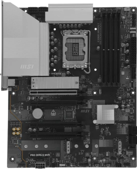 Материнская плата MSI PRO Z890-S WIFI Soc-1851 Intel Z890 ATX AC`97 8ch(7.1) 2.5Gg RAID+HDMI+DP - купить недорого с доставкой в интернет-магазине
