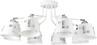 Люстра Hiper Grums H188-8 потолоч. белый - купить недорого с доставкой в интернет-магазине