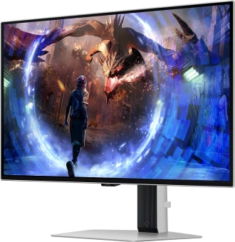 Монитор Samsung 27" Odyssey G6 S27DG600SIXCI черный OLED LED 1ms 16:9 HDMI матовая HAS Piv 250cd 178гр/178гр 2560x1440 360Hz FreeSync Premium Pro DP 2K USB 6.9кг - купить недорого с доставкой в интернет-магазине
