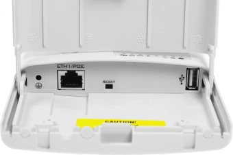 Точка доступа MikroTik BaseBox 5 (RB912UAG-5HPND-OUT) 10/100/1000BASE-TX белый - купить недорого с доставкой в интернет-магазине