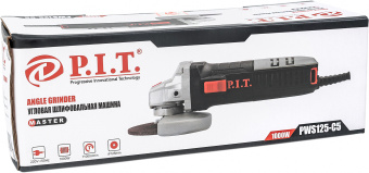 Углошлифовальная машина P.I.T. PWS125-C5 1000Вт 11000об/мин рез.шпин.:M14 d=125мм - купить недорого с доставкой в интернет-магазине