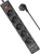 Сетевой фильтр Defender DFS 755 5м (5 розеток) черный (коробка) - купить недорого с доставкой в интернет-магазине