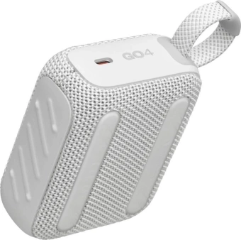 Колонка порт. JBL GO 4 белый 4.2W 1.0 BT 850mAh (JBLGO4WHT) - купить недорого с доставкой в интернет-магазине