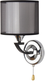 Светильник Hiper Andrea H025-1 наст.-потол. черный/хром - купить недорого с доставкой в интернет-магазине