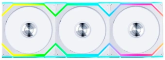 Вентилятор для корпуса Lian-Li Uni Fan SL Wireless 120 ARGB 120х124.5x28 белый 4-pin 28.5дБ (упак.:3шт) (G99.12SL1W3W.R0) Ret - купить недорого с доставкой в интернет-магазине