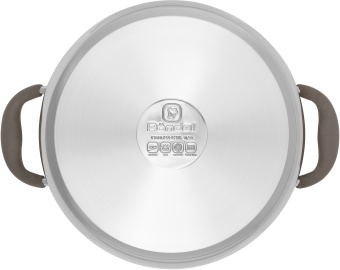 Кастрюля Rondell Konzept RDS-1230 6л. d=22см (с крышкой) стальной - купить недорого с доставкой в интернет-магазине