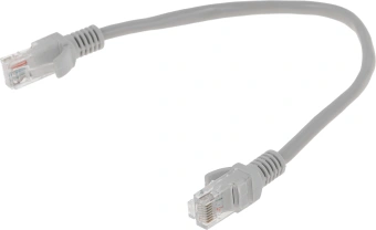 Патч-корд Premier PP12-0.25M 1000Гбит/с UTP 4 пары cat.5E CCA molded 0.25м серый RJ-45 (m)-RJ-45 (m) - купить недорого с доставкой в интернет-магазине