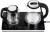 Чайный набор Kitfort КТ-6737 2л. 1530Вт черный/нержавеющая сталь корпус: Металл/стекло/пластик - купить недорого с доставкой в интернет-магазине