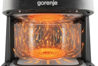 Аэрогриль Gorenje AF1800DHB черный/черный (747804) - купить недорого с доставкой в интернет-магазине