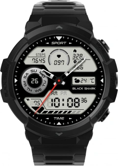 Смарт-часы Black Shark BS-W2402 (GS3 Sport) AMOLED корп.черный рем.черный (1746932) - цена, купить или заказать с доставкой в интернет-магазине Смарт-часы Black Shark BS-W2402 (GS3 Sport) AMOLED корп.черный рем.черный (1746932) - купить недорого с доставкой в интернет-магазине