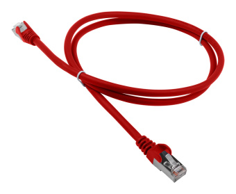 Патч-корд Lanmaster LAN-PC45/S5E-3.0-RD FTP RJ-45 вил.-вилка RJ-45 кат.5E 3м красный LSZH (уп.:1шт) - купить недорого с доставкой в интернет-магазине