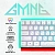 Клавиатура GMNG GG-KB505XW механическая белый USB беспроводная BT/Radio for gamer LED (1910522)