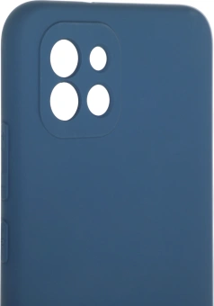 Чехол (клип-кейс) BoraSCO для Samsung Galaxy A03 Microfiber Case синий (70093) - купить недорого с доставкой в интернет-магазине
