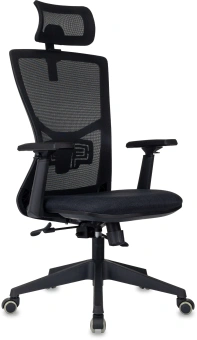 Кресло эргономичное Бюрократ MC-811-H черный Elastic-102 сетка/ткань крестов. пластик - купить недорого с доставкой в интернет-магазине