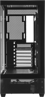 Корпус Accord ACC-ZA11B черный без БП ATX 10x120mm 1xUSB2.0 2xUSB3.0 audio bott PSU - купить недорого с доставкой в интернет-магазине