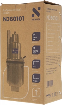 Насос вибрационный Newjel NJ60101 280Вт 1080л/час - купить недорого с доставкой в интернет-магазине