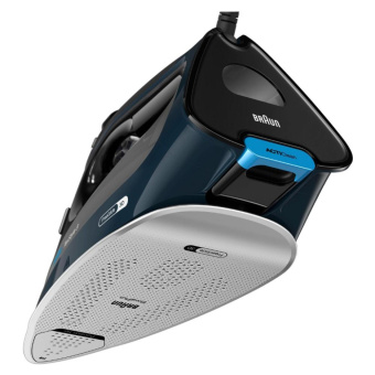 Утюг Braun SI9682DB 3200Вт черный/синий - купить недорого с доставкой в интернет-магазине
