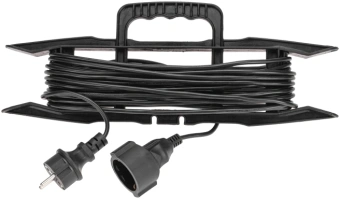 Удлинитель силовой PROconnect PROc-Uc (13-4913) 2x0.75кв.мм 1розет. 10м ПВС 6A пласт.рамка черный - купить недорого с доставкой в интернет-магазине