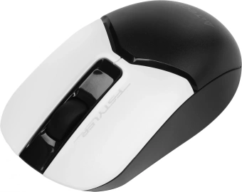 Мышь A4Tech Fstyler FB12 белый/черный оптическая 1200dpi беспров. BT/Radio USB 3but (FB12 PANDA) - купить недорого с доставкой в интернет-магазине