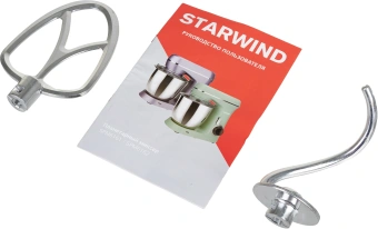 Миксер планетарный Starwind SPM6161 1300Вт мятный - купить недорого с доставкой в интернет-магазине