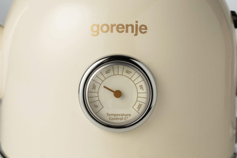 Чайник электрический Gorenje K17CLINGOR 1.7л. 2000Вт бежевый корпус: металл/пластик - купить недорого с доставкой в интернет-магазине