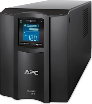 Источник бесперебойного питания APC Smart-UPS C SMC1500IC 900Вт 1500ВА черный - купить недорого с доставкой в интернет-магазине