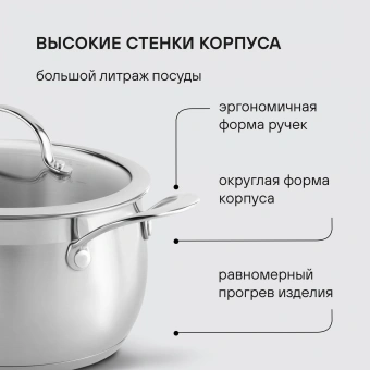 Набор посуды Rondell Admiring RDS-1610 10 предметов - купить недорого с доставкой в интернет-магазине