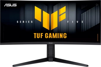 Монитор Asus 34" VG34WQL5A черный VA LED 21:9 HDMI M/M матовая HAS Piv 4000:1 400cd 178гр/178гр 3440x1440 200Hz FreeSync Premium DP 4K USB 8.7кг - купить недорого с доставкой в интернет-магазине