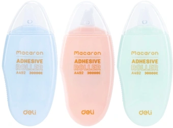 Клеющий роллер Deli EA49201 прозрачный блистер 6мм x 8м Macaron - купить недорого с доставкой в интернет-магазине