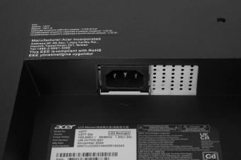 Монитор Acer 27" Vero V277Gbi черный IPS LED 4ms 16:9 HDMI матовая 250cd 178гр/178гр 1920x1080 120Hz FreeSync VGA FHD 3.64кг - купить недорого с доставкой в интернет-магазине